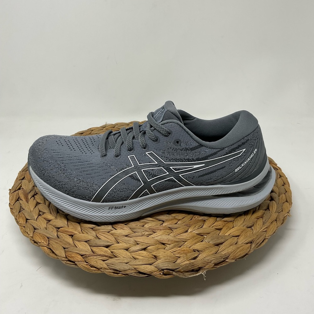 ASICS Gel Kayano 29 Running Shoes Grey Metropolis White Size 8 Wide